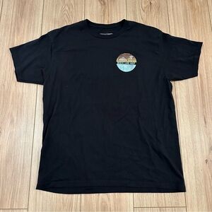 White Lake Half Black T-shirt